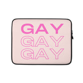 Gay Gay Gay Laptop Sleeve